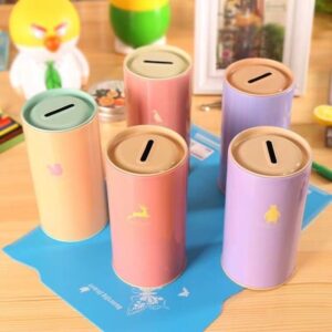 Round Long Shape Baby's Bank